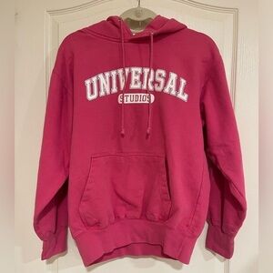 Pink Universal Studios hoodie​​​​​​​​